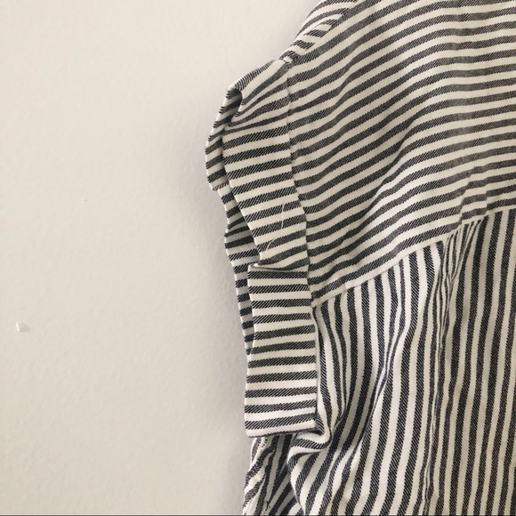Madewell Stripe Button-down Top - Picture 6 of 8